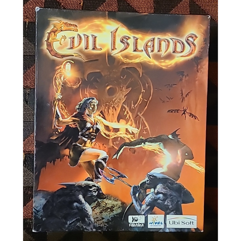 Evil Islands (PC, 2000, CD-ROM) Big Box With Manual Complete